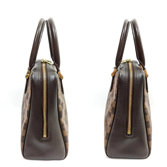 ✨️💎AUTHENTIC LOUIS VUITTON BRERA DAMIER EBENE HANDBAG - Picture 3 of 16